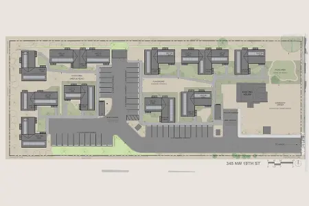 Plano del sitio para Raíces en 19th